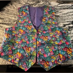 Vintage Handmade Easter Egg Vest
